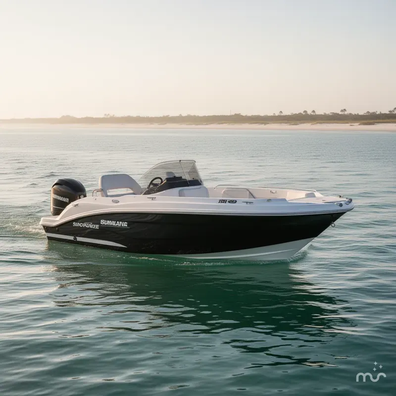 Slide: The Image of Hurricane SunDeck Sport 205 OB 2021 - 0