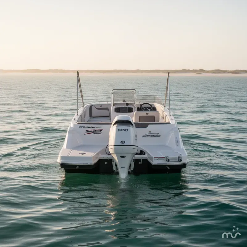Slide: The Image of Hurricane SunDeck Sport 205 OB 2021 - 2