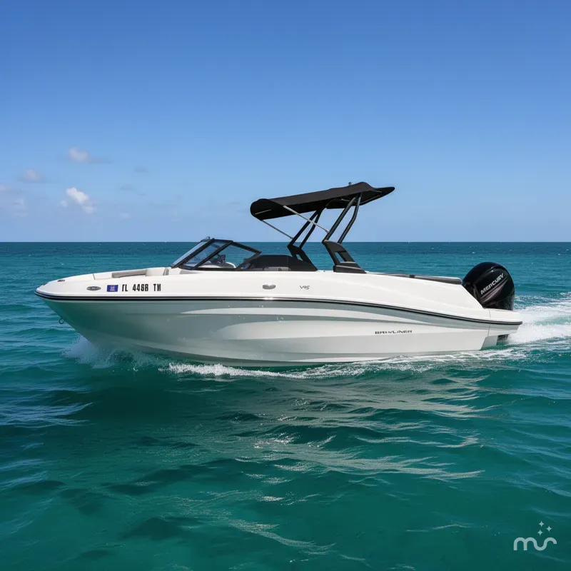 Slide: The Image of Bayliner VR5 Bowrider OB 2018 - 2