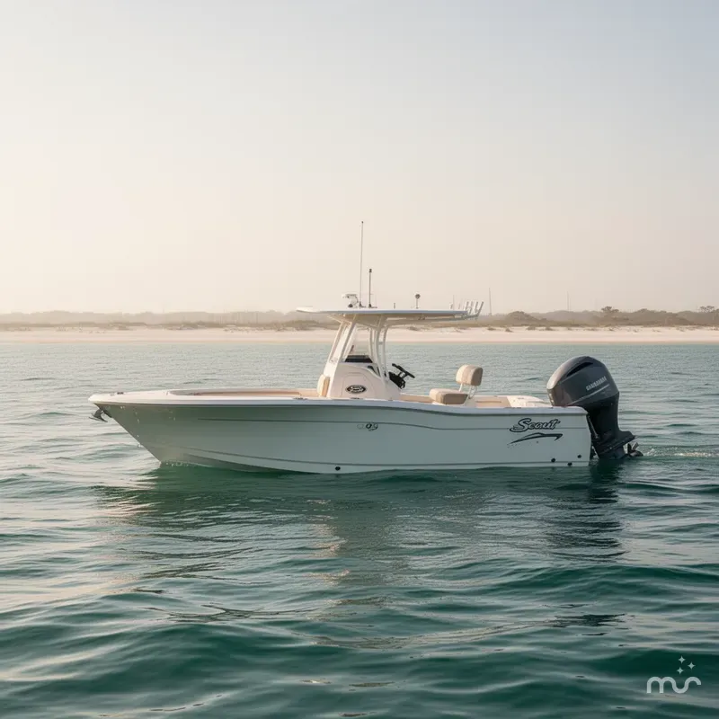 Slide: The Image of Scout 195 Sportfish 2024 - 2