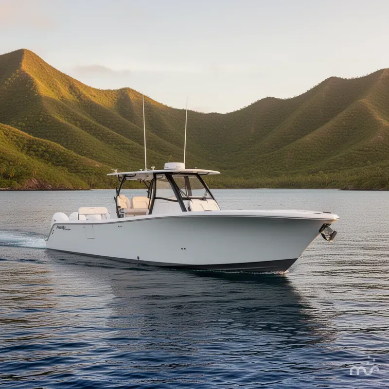 Slide: The Image of Front Runner 36 Center Console 2026 - 2