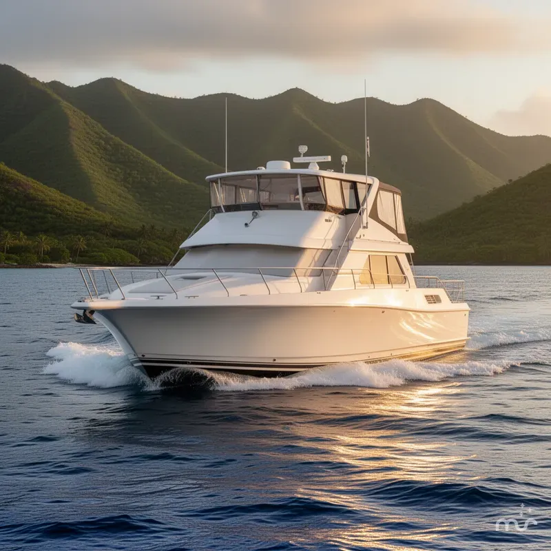 Slide: The Image of Silverton 392 Motor Yacht 1999 - 2