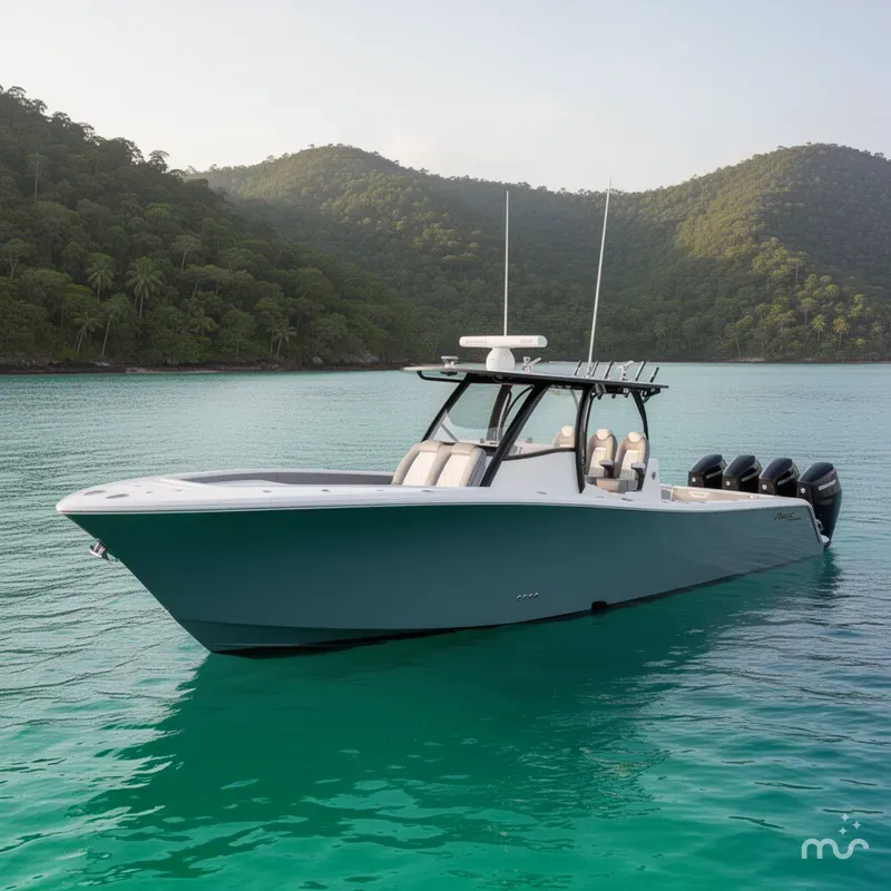 Slide: The Image of Front Runner 39 Center Console 2026 - 2