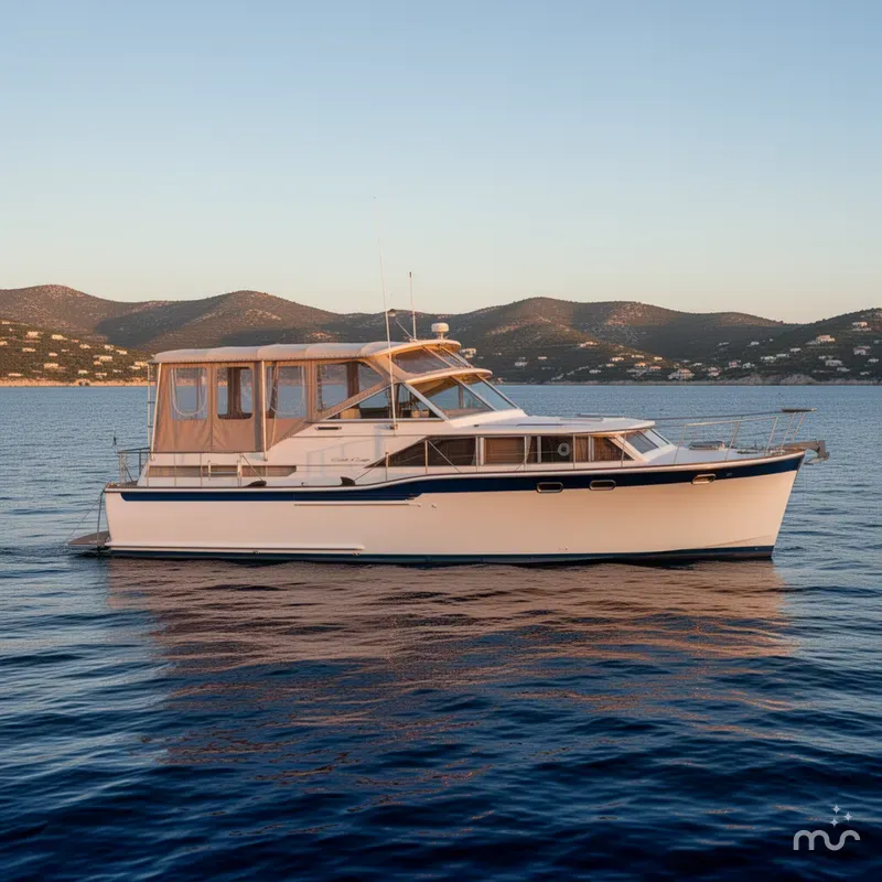 Slide: The Image of Chris-Craft 42 Commander 1971 - 2