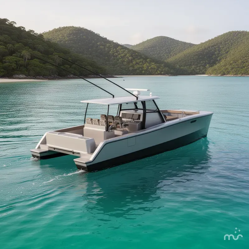 Slide: The Image of Front Runner 43 Catamaran 2026 - 3