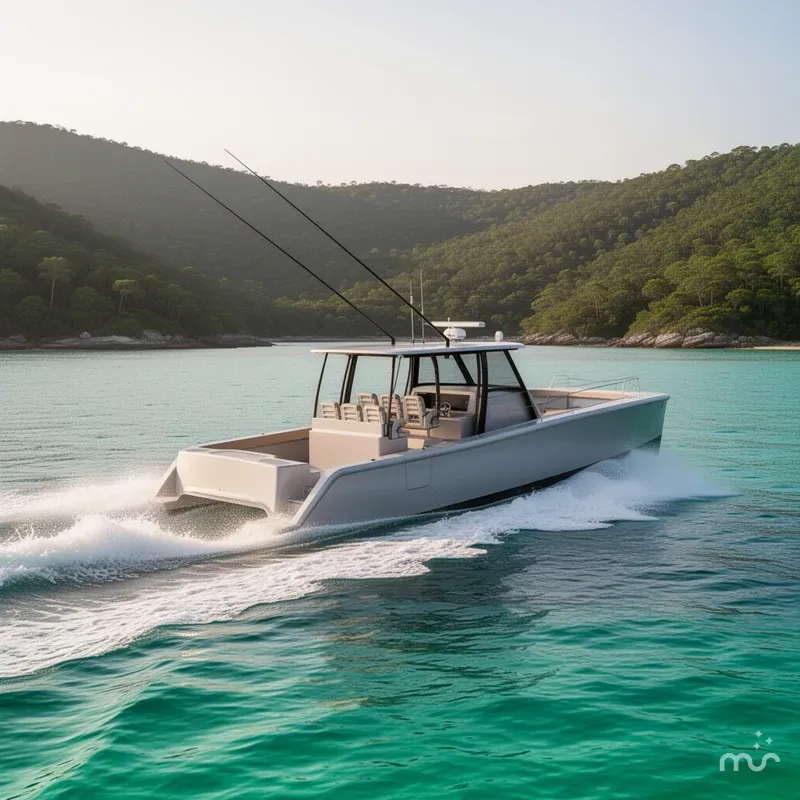 Slide: The Image of Front Runner 43 Catamaran 2026 - 4