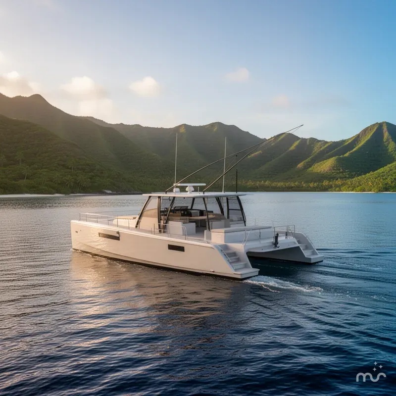 Slide: The Image of Front Runner 43 Catamaran 2026 - 4