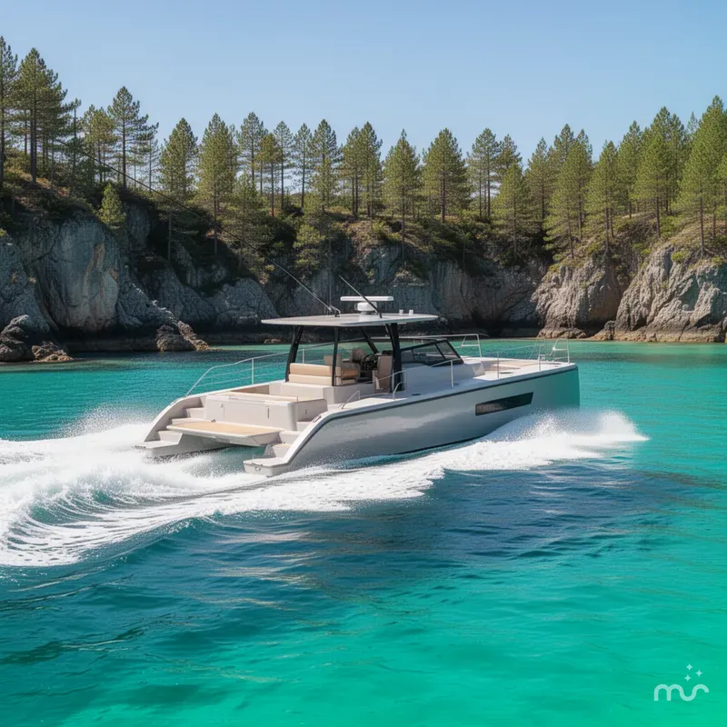 Slide: The Image of Front Runner 43 Catamaran 2026 - 4
