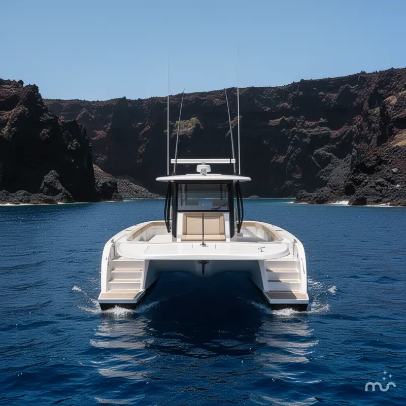 Slide: The Image of Front Runner 34 Catamaran 2026 - 3