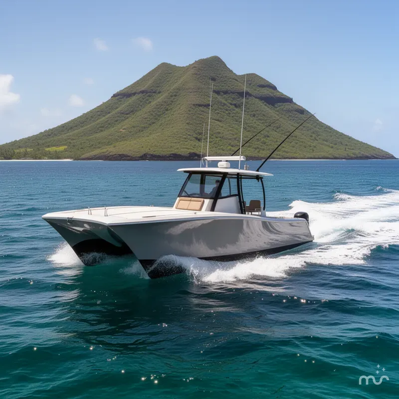 Slide: The Image of Front Runner 34 Catamaran 2026 - 4