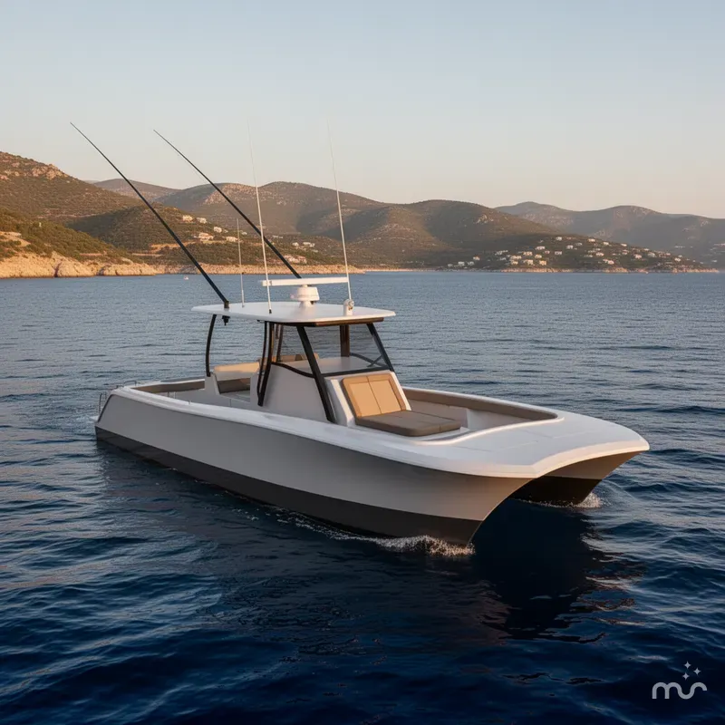 Slide: The Image of Front Runner 34 Catamaran 2026 - 0