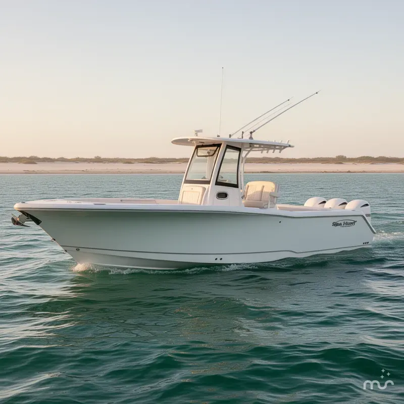 Slide: The Image of Sea Hunt Gamefish 27 Coffin Box 2026 - 2