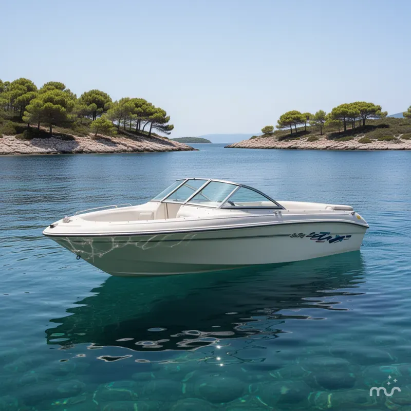 Slide: The Image of Sea Ray 175 Bow Rider 1995 - 4