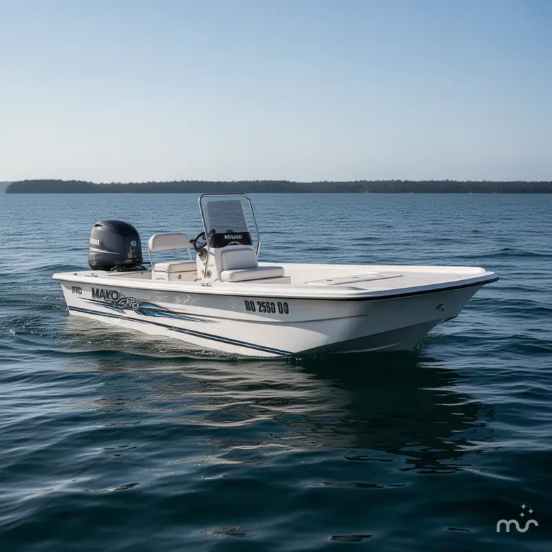 Slide: The Image of Mako Pro Skiff 17 CC 2014 - 0