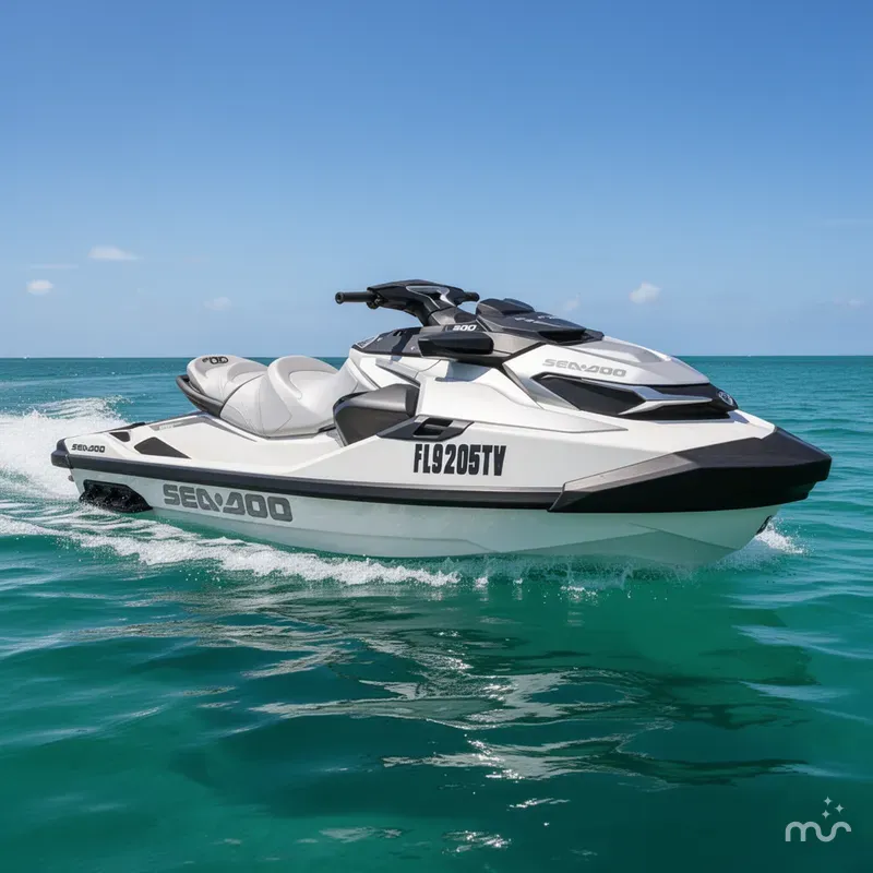 Slide: The Image of Sea-Doo GTX™ Limited 300 White Pearl Premium 2024 - 0
