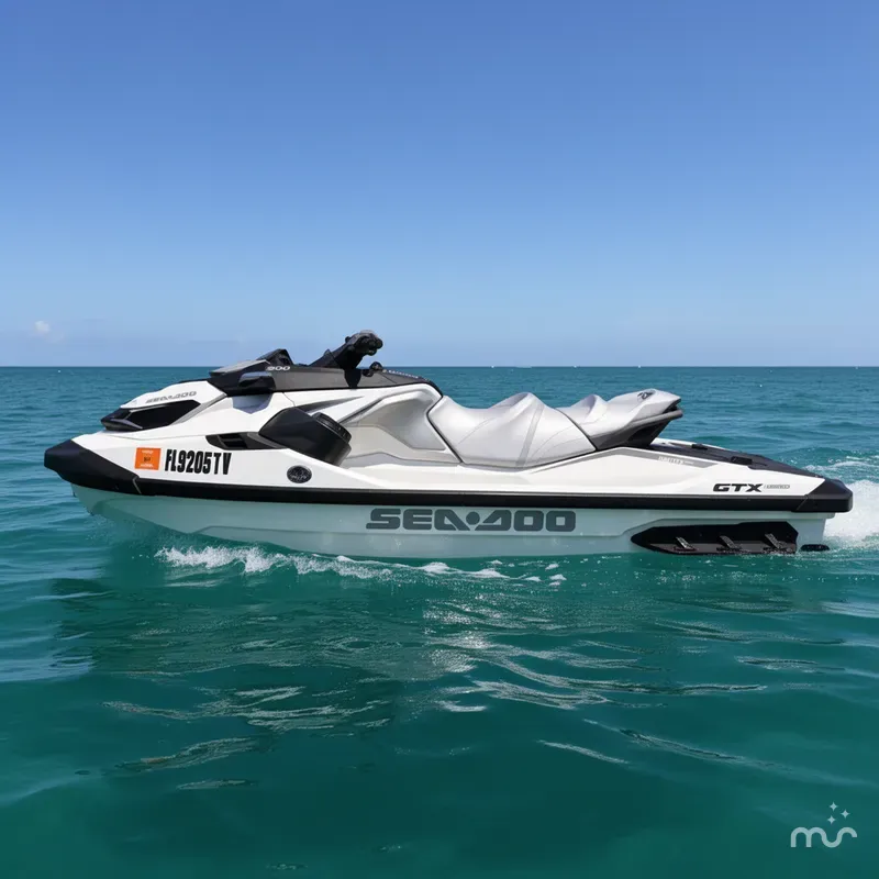 Slide: The Image of Sea-Doo GTX™ Limited 300 White Pearl Premium 2024 - 2