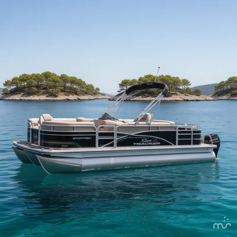 Slide: The Image of Sun Tracker SportFish 20 DLX 2026 - 2