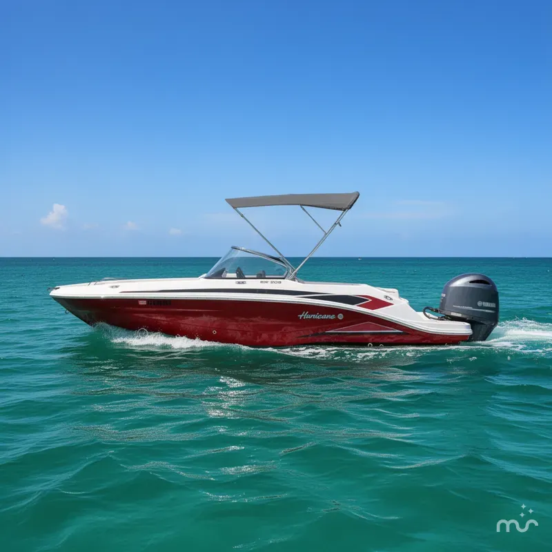 Slide: The Image of Hurricane SunDeck Sport 205 OB 2023 - 1
