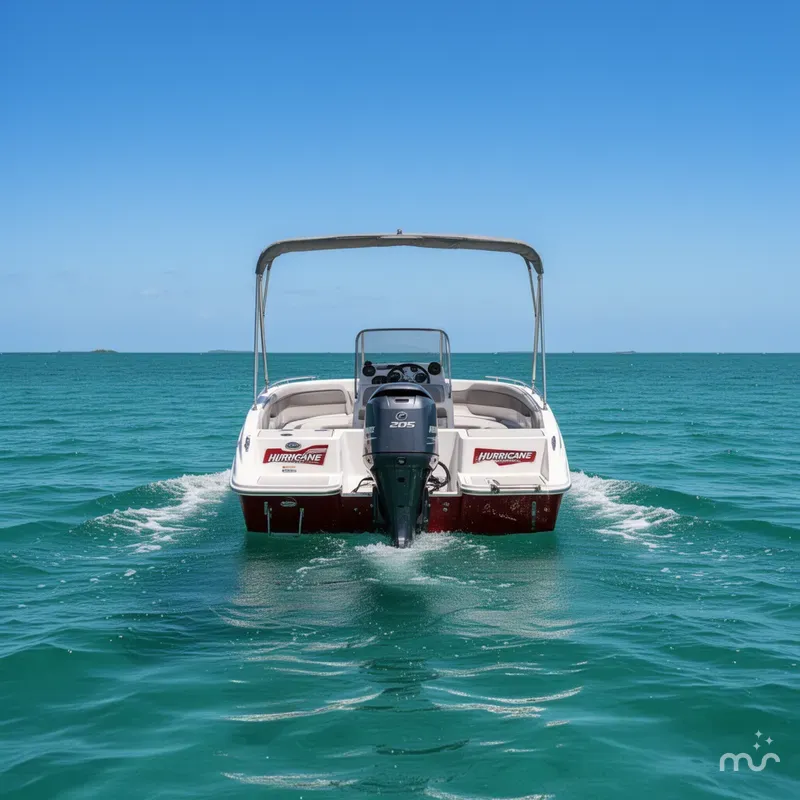 Slide: The Image of Hurricane SunDeck Sport 205 OB 2023 - 2