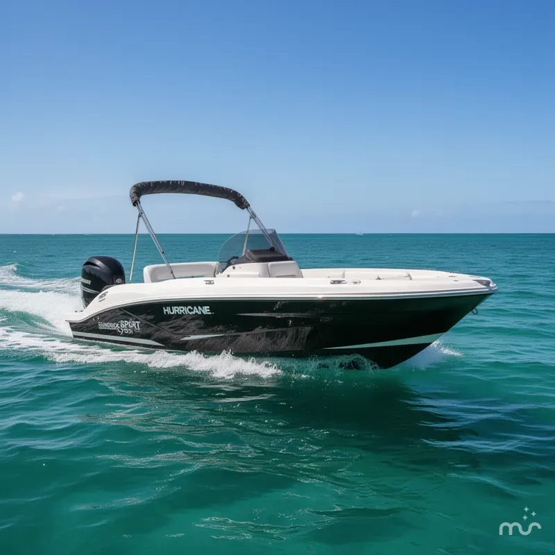 Slide: The Image of Hurricane SunDeck Sport 205 OB 2021 - 0