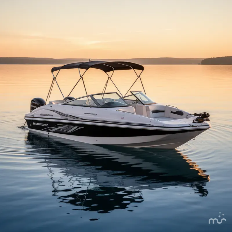 Slide: The Image of Hurricane 202 Sundeck Sport 2015 - 2