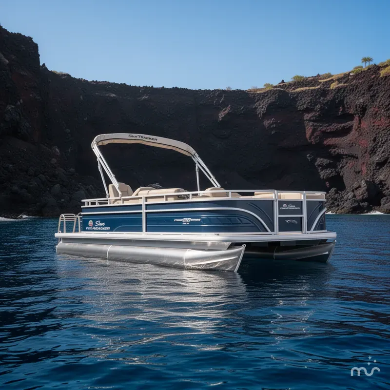 Slide: The Image of Sun Tracker Fishin' Barge 20 DLX 2026 - 1
