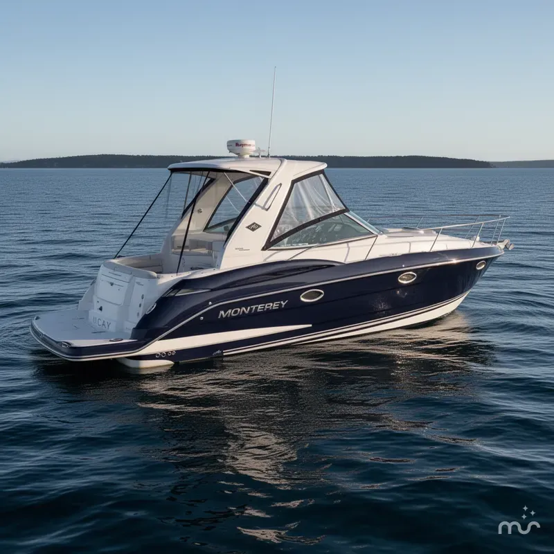 Slide: The Image of Monterey 355 Sport Yacht 2015 - 0