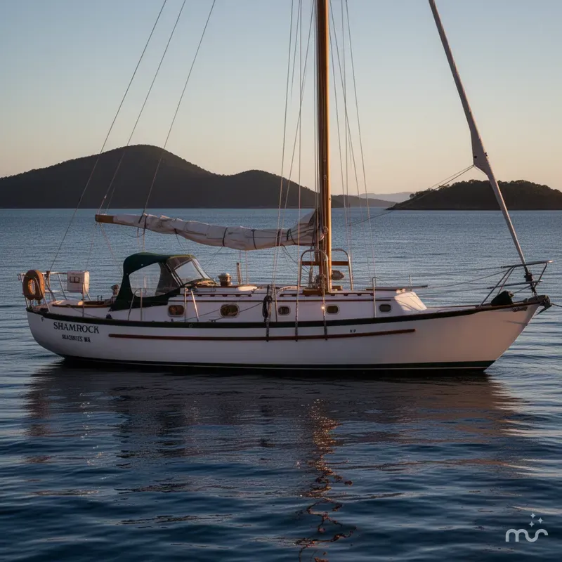 Slide: The Image of Pacific Seacraft 37 1985 - 3