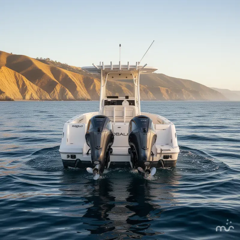 Slide: The Image of Robalo R302 Center Console 2023 - 2