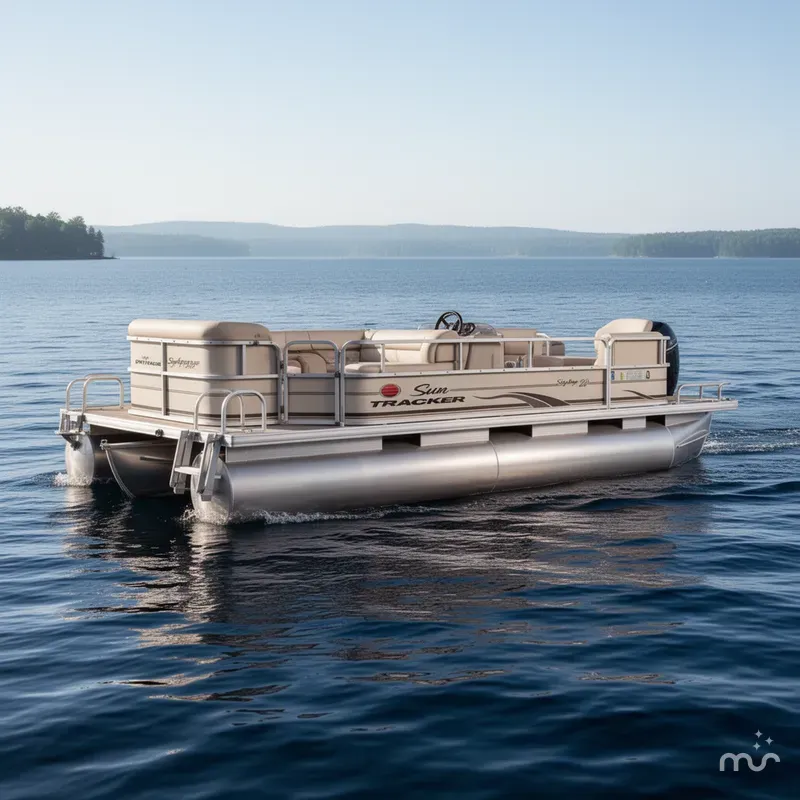 Slide: The Image of Sun Tracker PARTY BARGE 20 Signature Series 2007 - 0