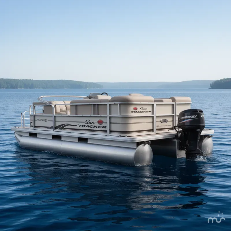 Slide: The Image of Sun Tracker PARTY BARGE 20 Signature Series 2007 - 1
