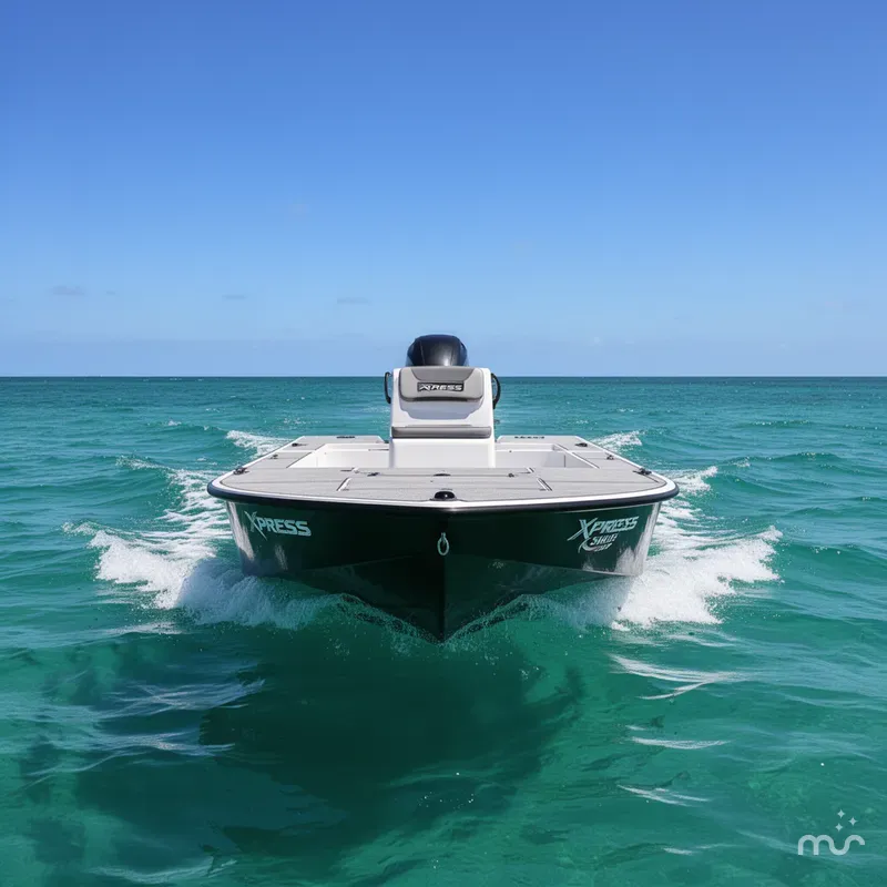 Slide: The Image of Xpress Skiff 185 2026 - 2