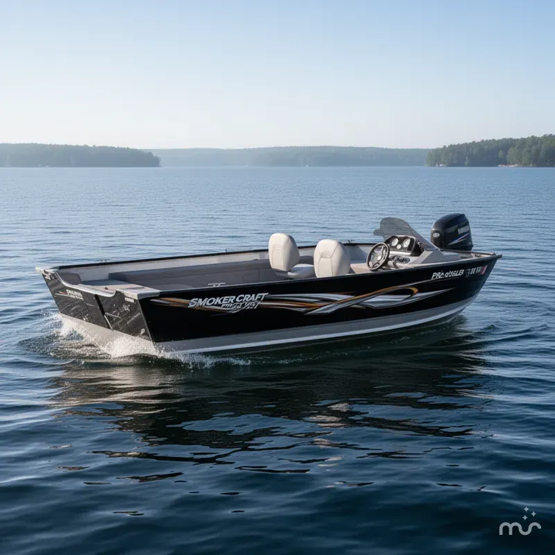Slide: The Image of Smoker Craft Pro Angler 161 2010 - 0