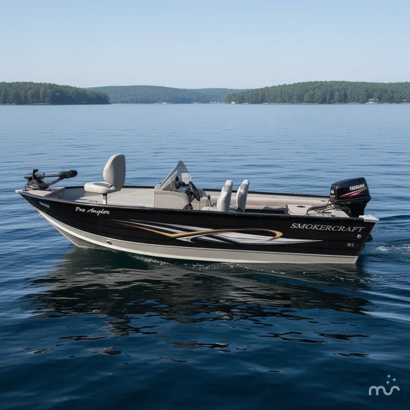 Slide: The Image of Smoker Craft Pro Angler 161 2010 - 1
