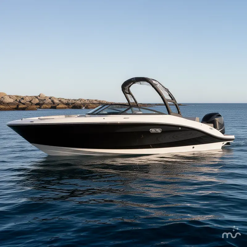 Slide: The Image of Sea Ray SPX 210 Outboard 2025 - 2