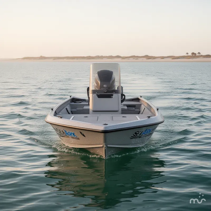 Slide: The Image of SeaArk Shadow 18 Center Console 2026 - 1