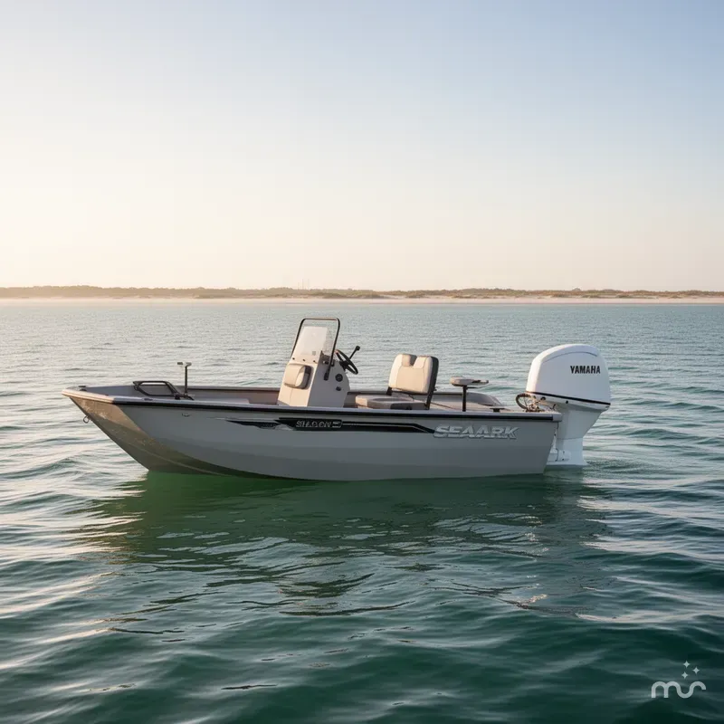 Slide: The Image of SeaArk Shadow 18 Center Console 2026 - 4