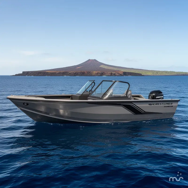 Slide: The Image of Crestliner 1750 Hawk 2026 - 2