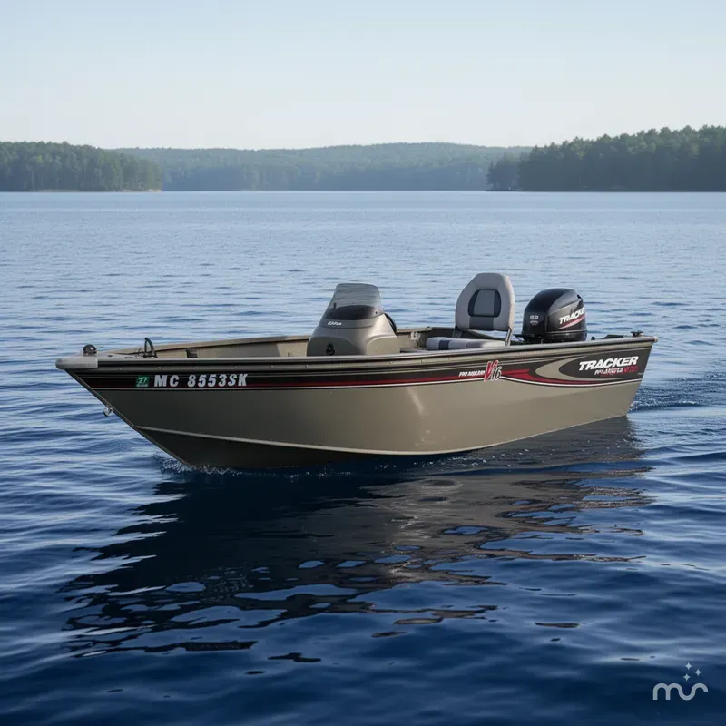 Slide: The Image of Tracker Pro Angler V 16 2003 - 1