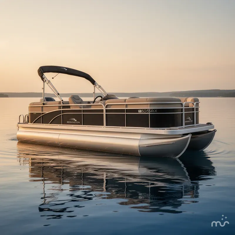 Slide: The Image of Bennington 24SSRX Pontoon 2013 - 0