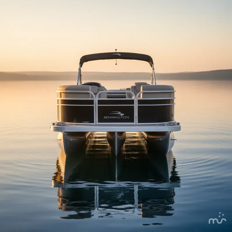 Slide: The Image of Bennington 24SSRX Pontoon 2013 - 1