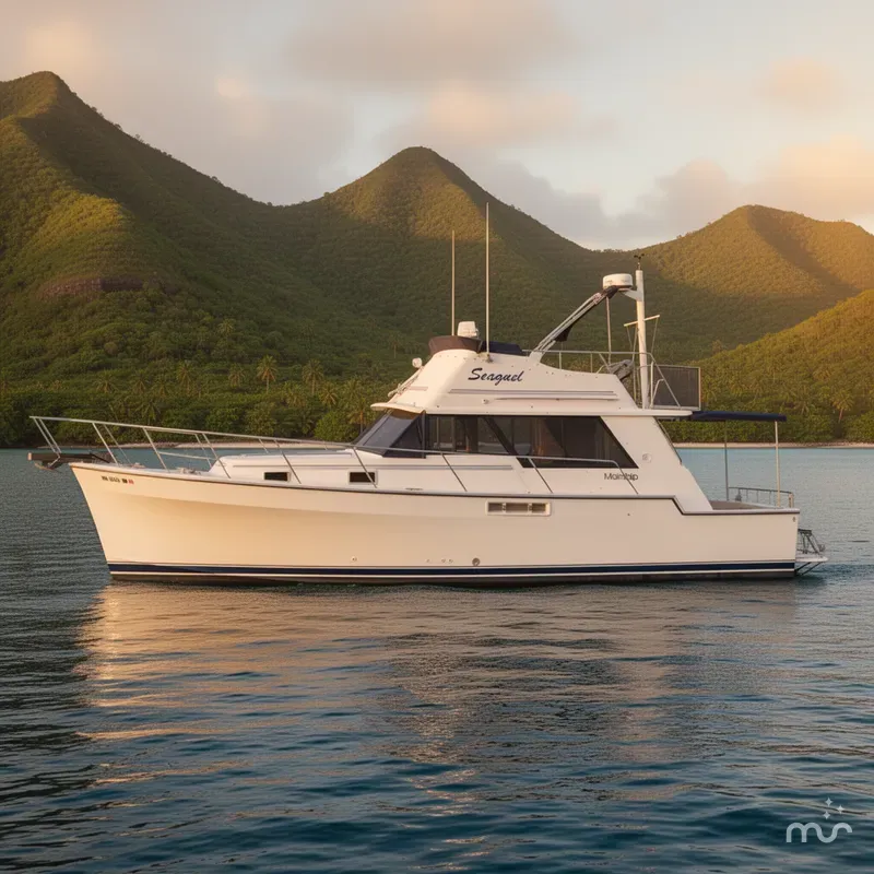 Slide: The Image of Mainship 34 Motor Cruiser 1985 - 2