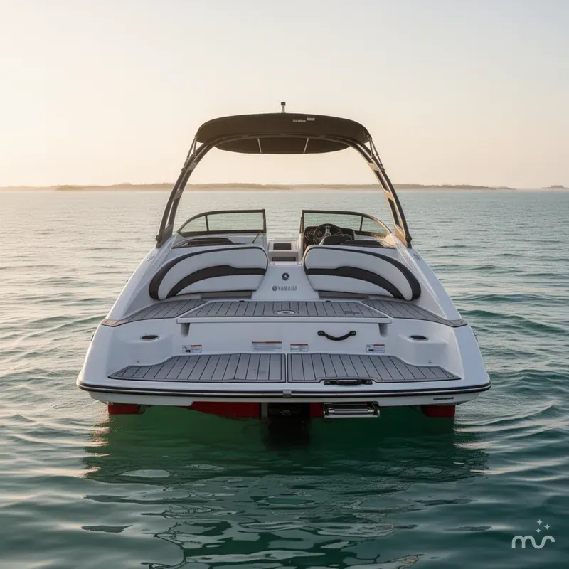 Slide: The Image of Yamaha AR195 w/2020 Yamaha 1.8L SV HO Engine and Trailer Included 2020 - 2