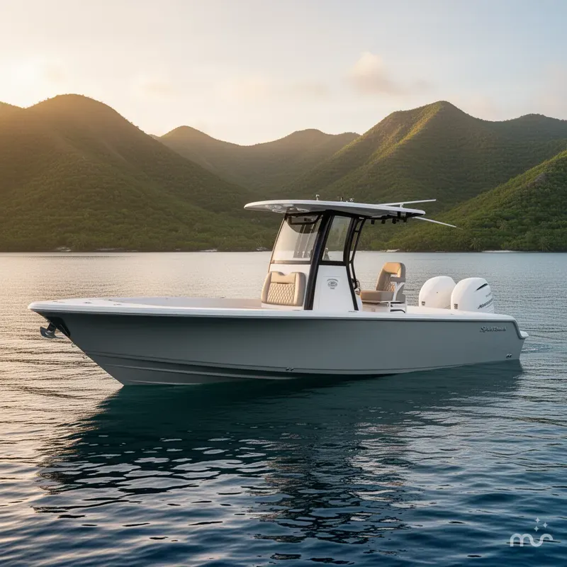 Slide: The Image of Sportsman Masters 267 Bay Boat 2025 - 2