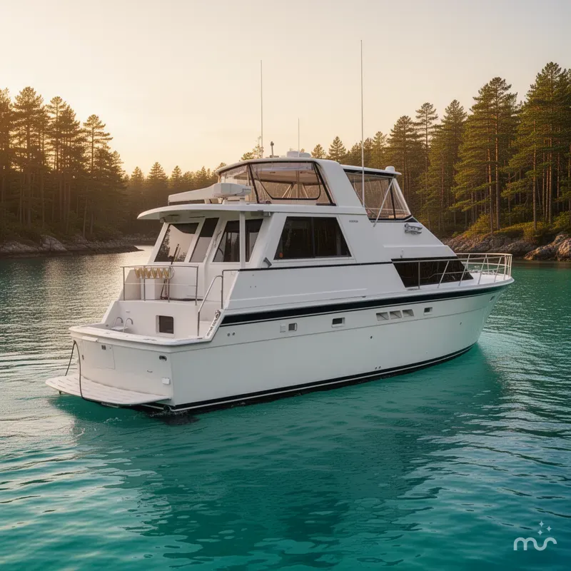 The Image of Hatteras 52 Cockpit Motor Yacht 1991 - 0
