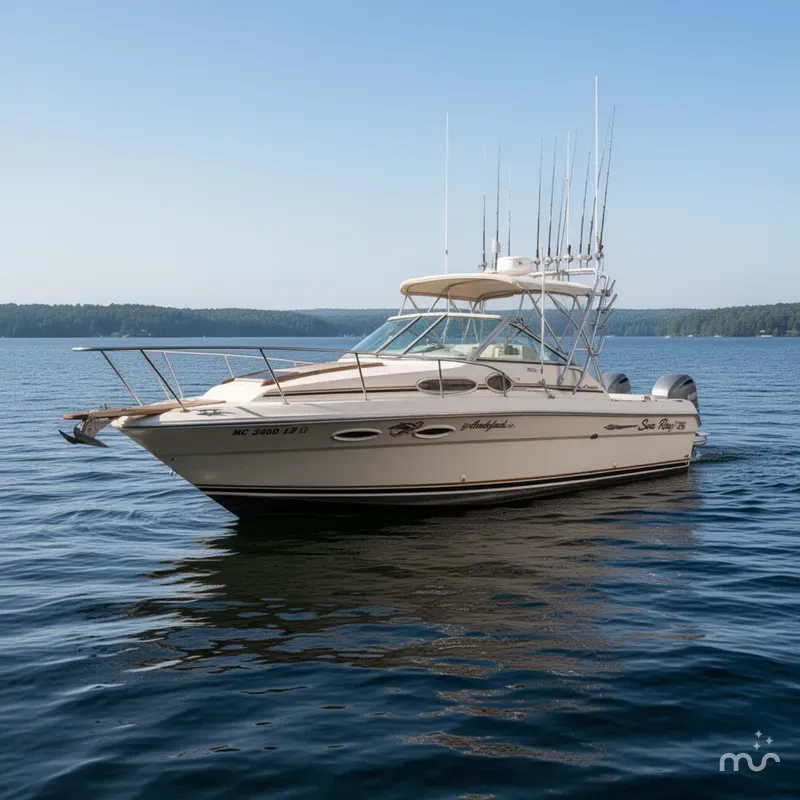 Slide: The Image of Sea Ray 270 Amberjack 1986 - 2