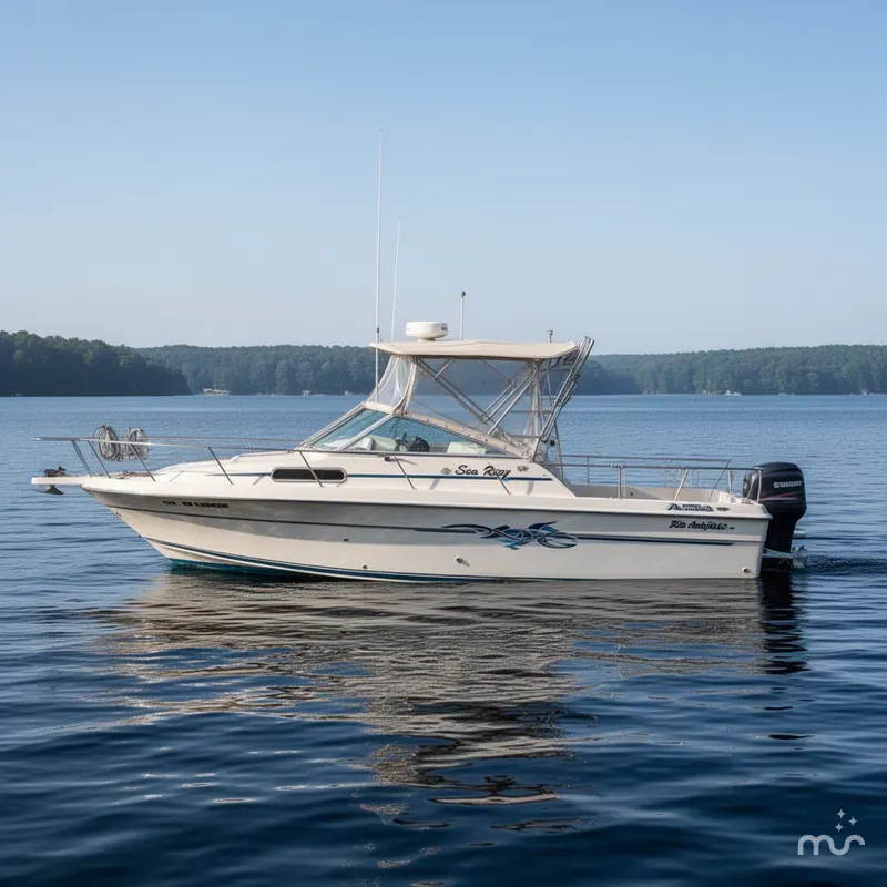 Slide: The Image of Sea Ray 270 Amberjack 1986 - 3