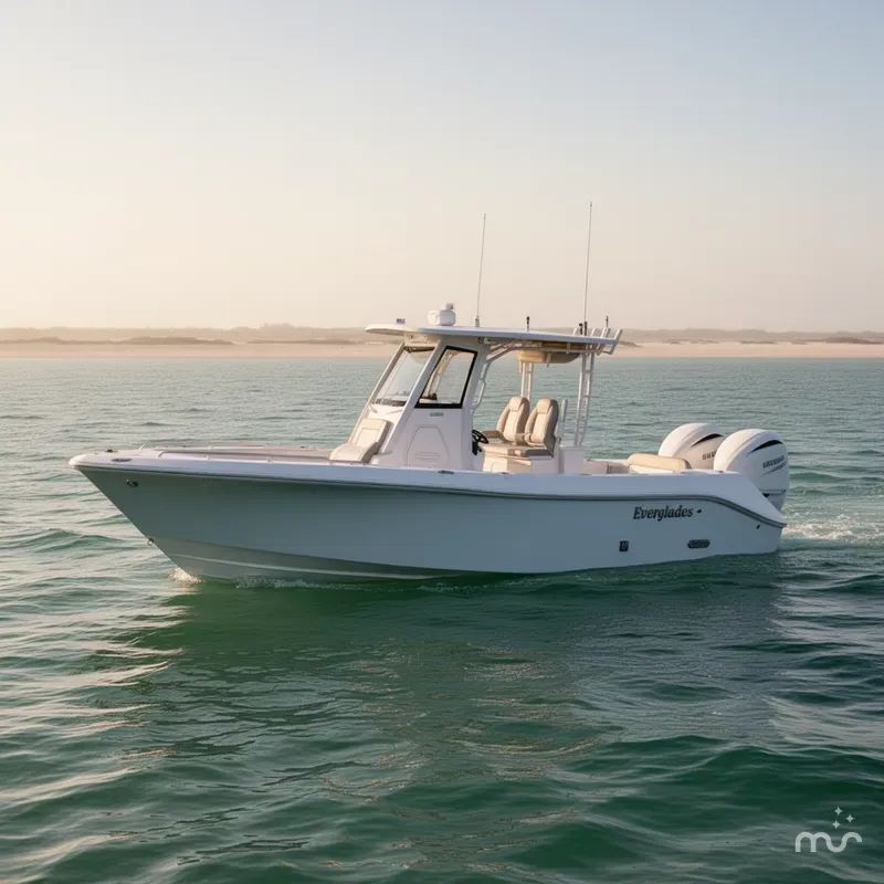 Slide: The Image of Everglades 295 Center Console 2022 - 2
