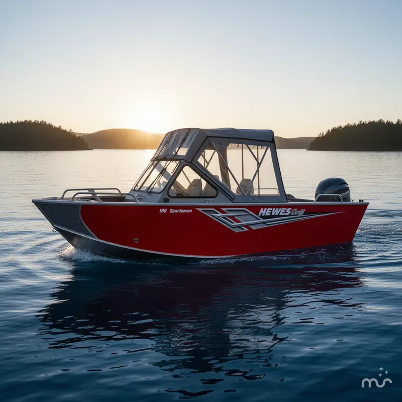 Slide: The Image of Hewescraft 180 Sportsman 2025 - 2