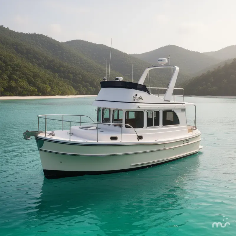 Slide: The Image of Helmsman Trawlers 31 Sedan 2015 - 2